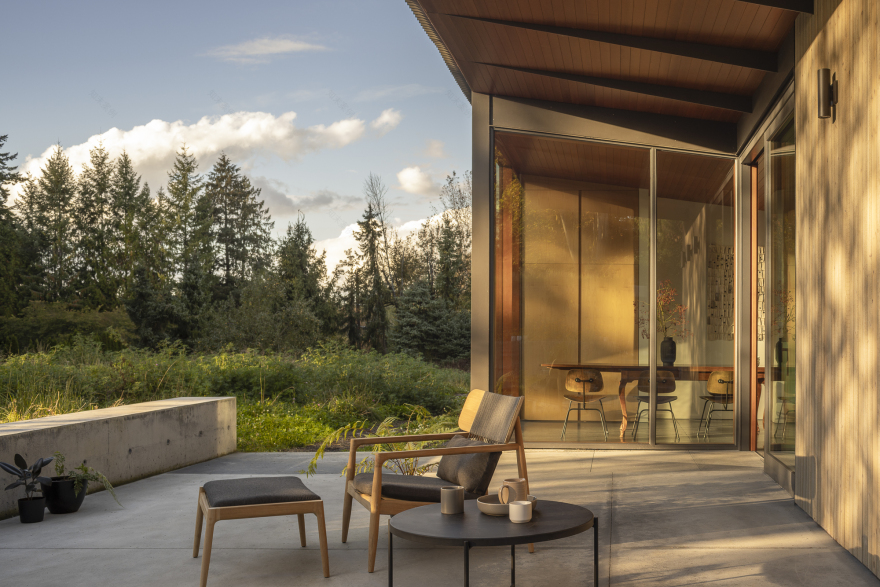 美国乡村庭院兼工作室住宅丨美国华盛顿丨Wittman Estes-34