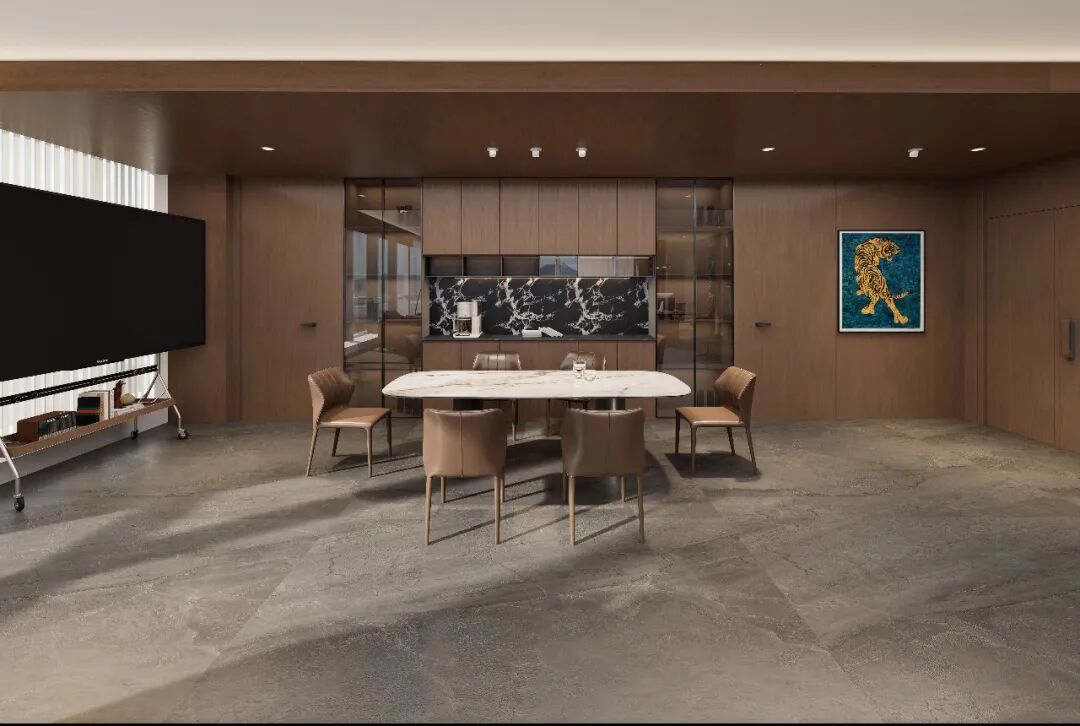 LKDESIGN丨国信会视集团办公空间设计案例-156