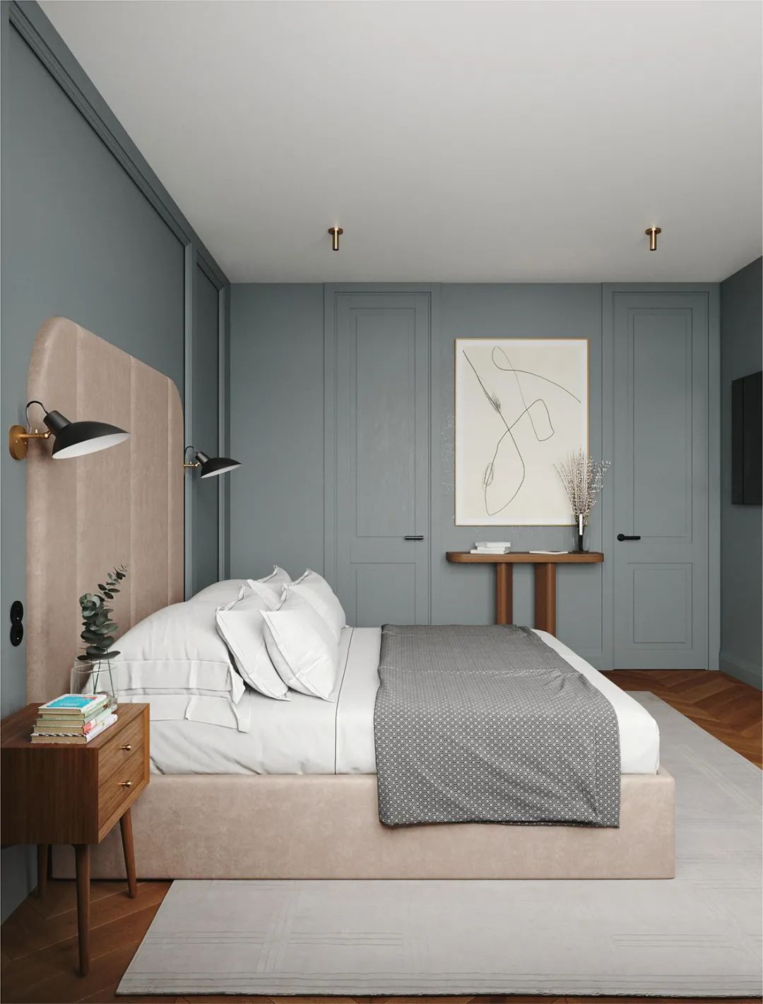 现代古朴典雅住宅丨Yevheniia Dubrovska-20