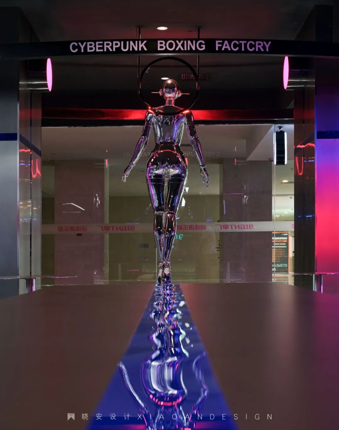 91GHT 健身房 · 运动与艺术的视觉盛宴丨晓安设计-13