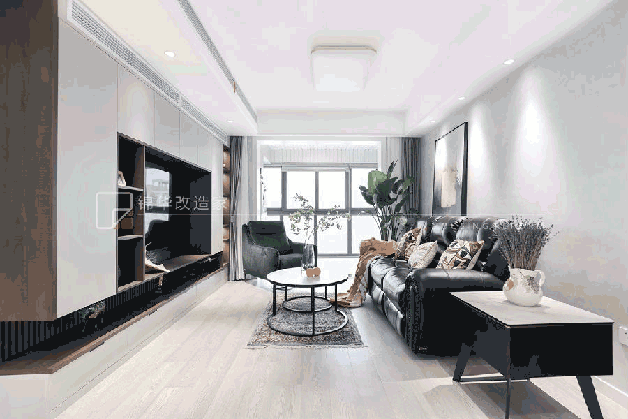 无锡阳光城市花园老房翻新丨中国无锡丨锦华改造家-2