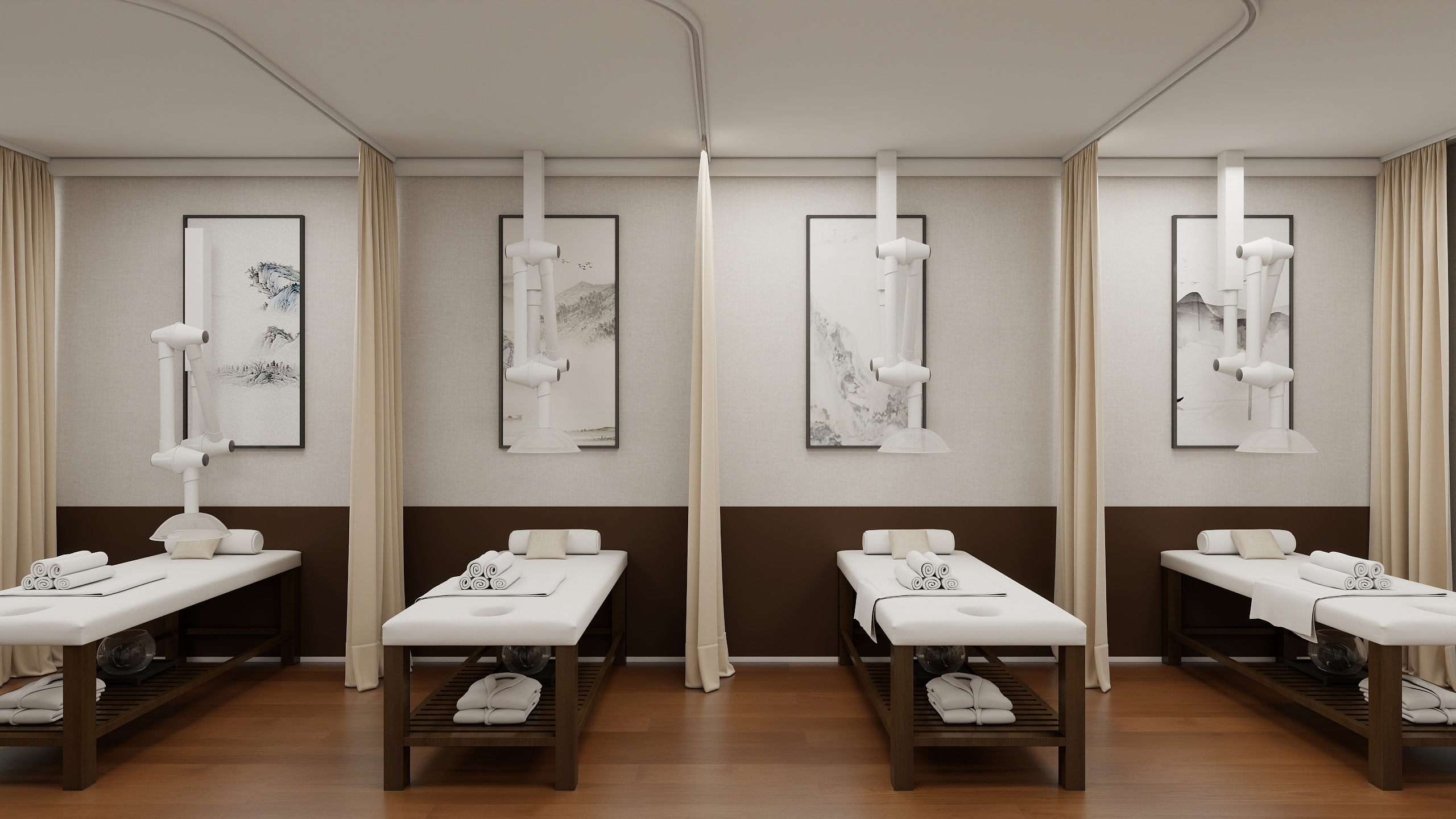 中式展厅/中医药文化体验馆/展馆/展示空间-10