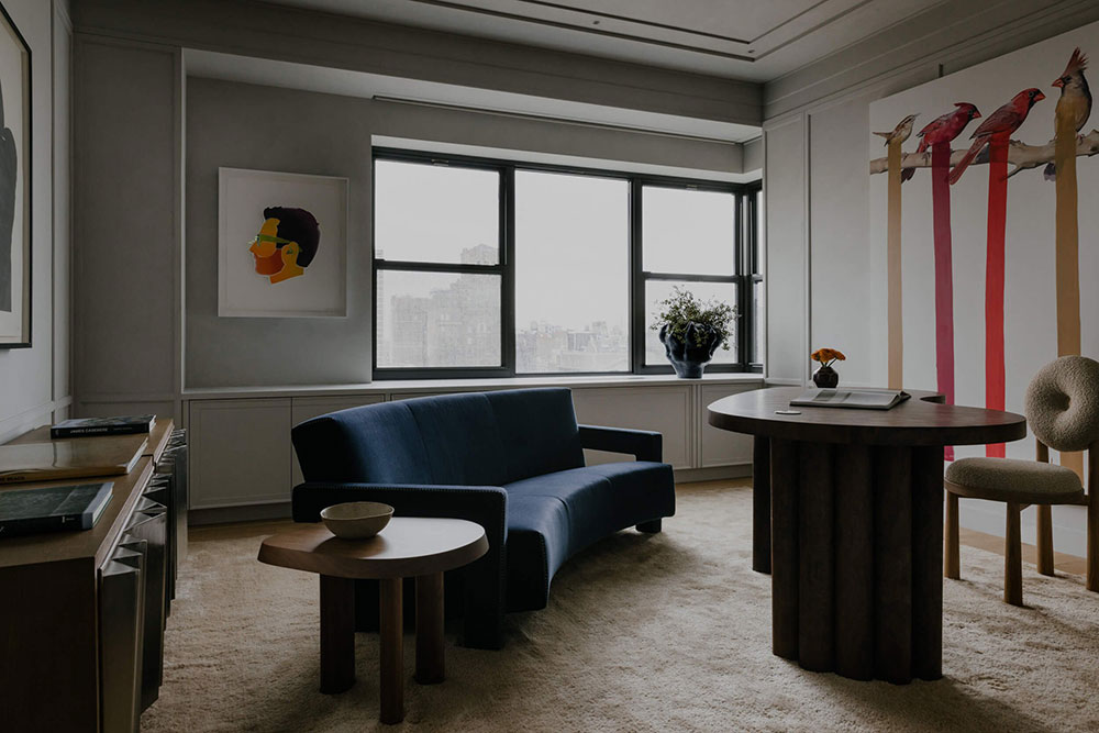 纽约时尚公寓 | 黑色卧室的独特魅力-19