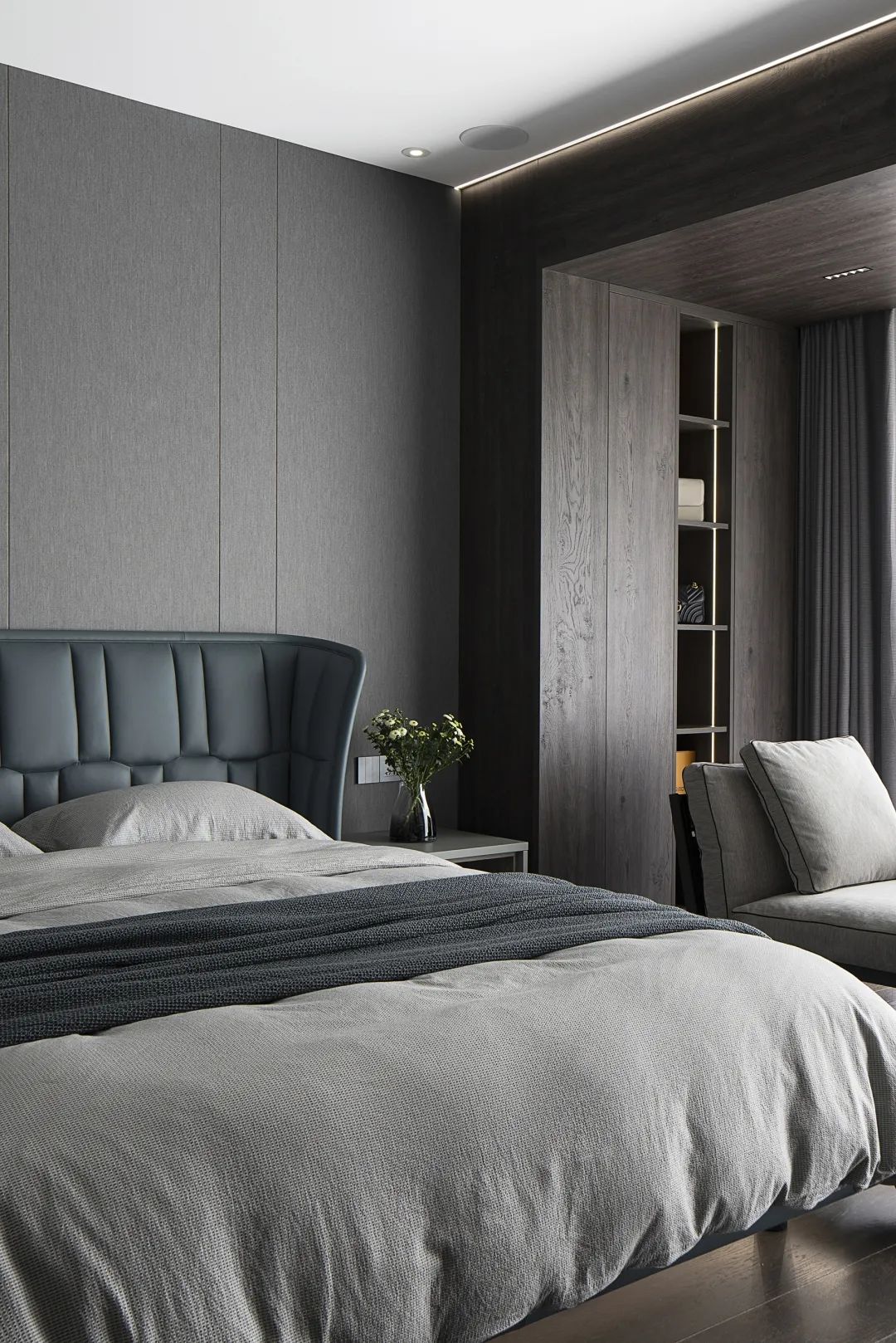 温州悦府 180 方暗黑风格别墅设计丨中国温州丨华派装饰-69