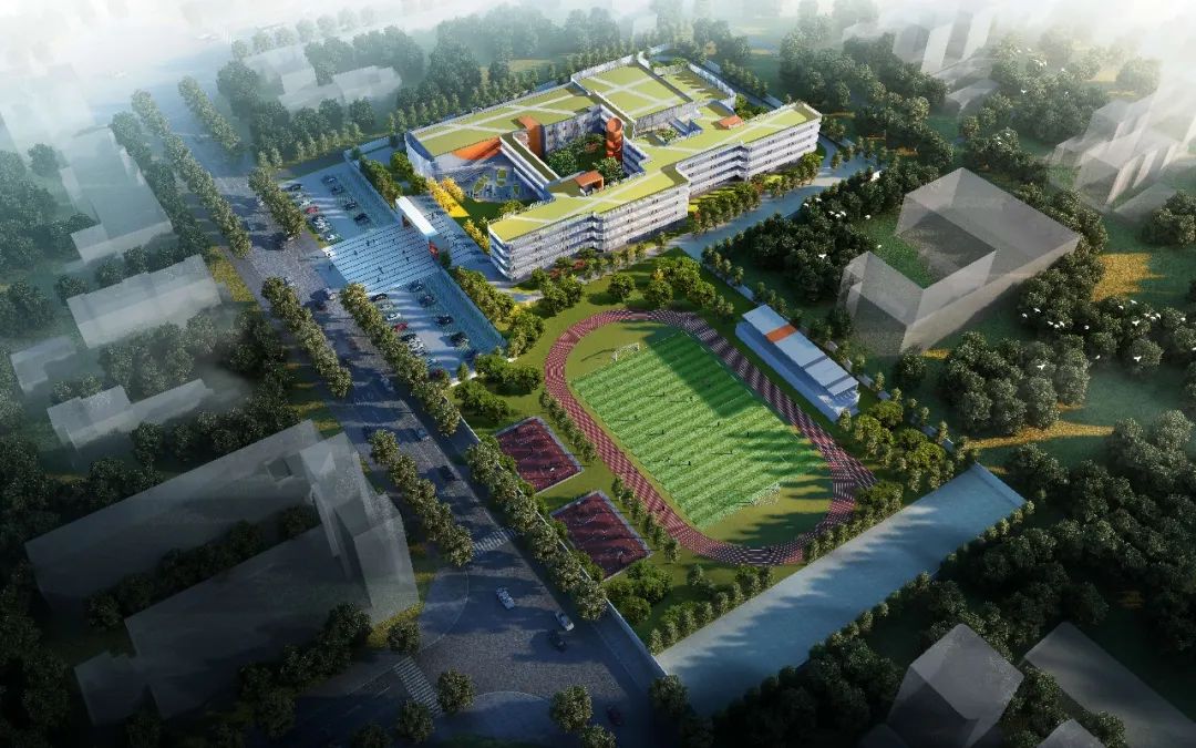 河南省固始县第12小学丨中国信阳丨上海亦境建筑景观有限公司建筑设计研究院-1