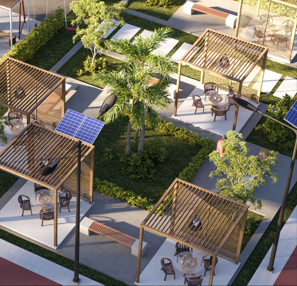 Public Park-Landscape Rendering小区景观-2