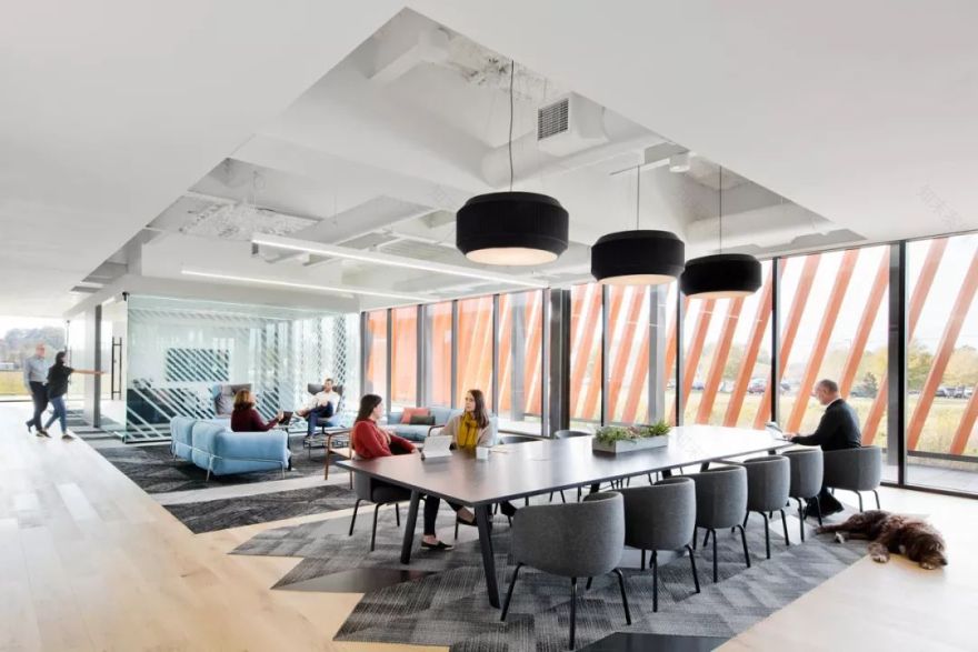 Gensler 打造现代办公空间,五大案例诠释高效办公新理念-45