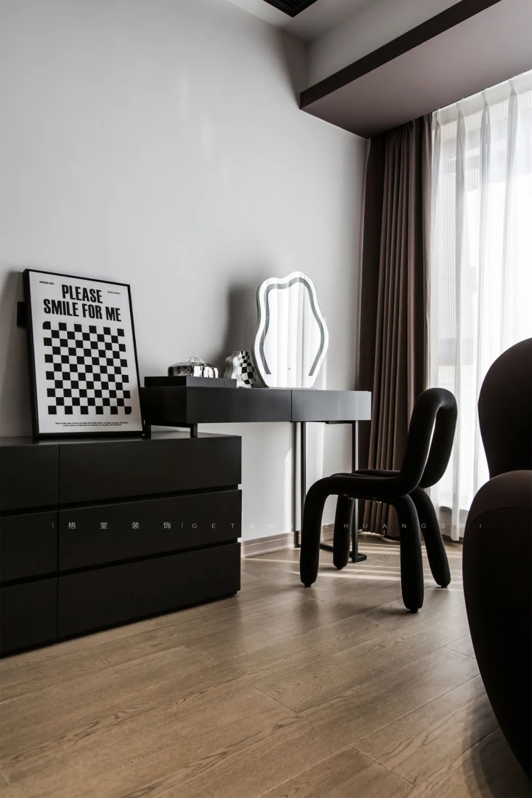 黑白灰的纯粹美学 · 常山桑园小区现代简约家居设计丨许亚彬-101
