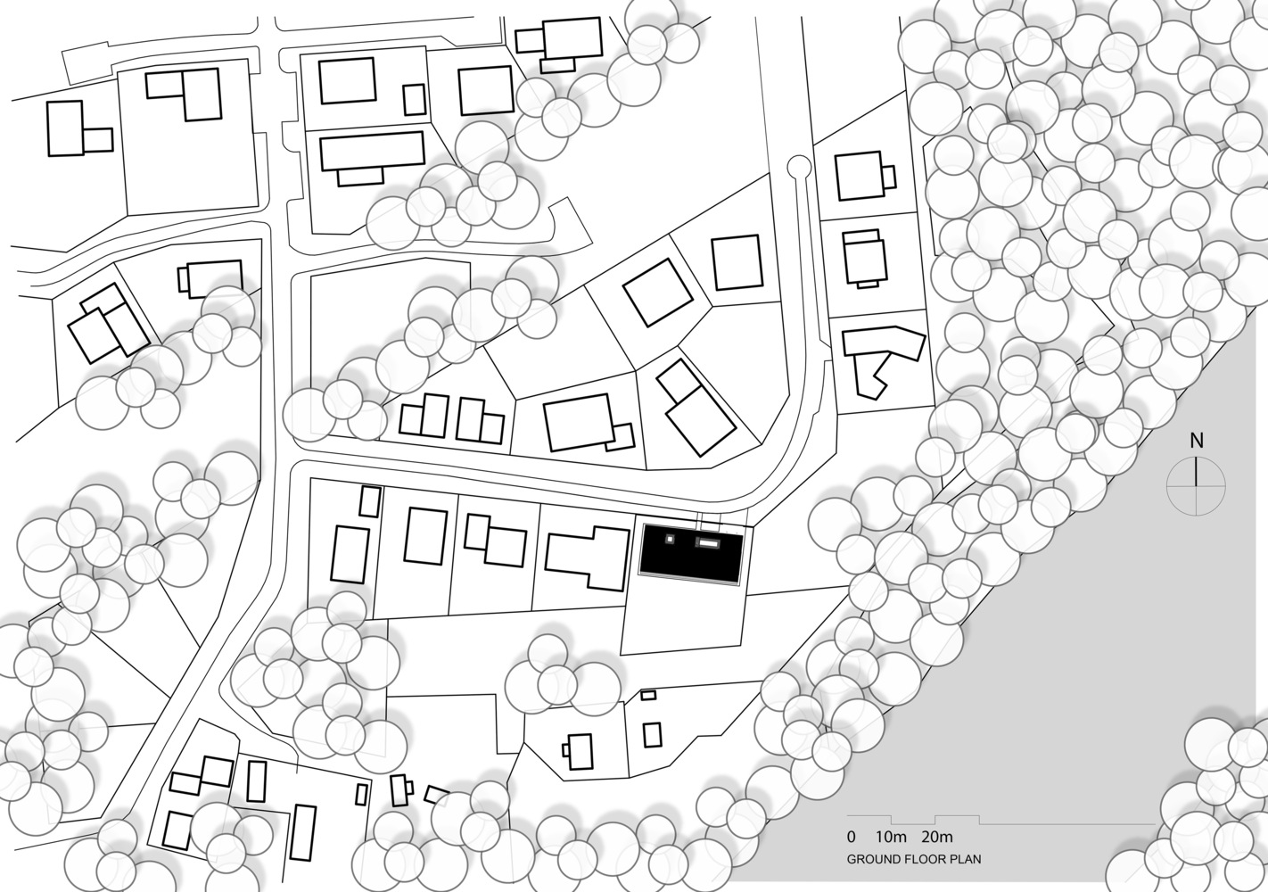 维尔纽斯“黑匣子”住宅，极简北欧风-41