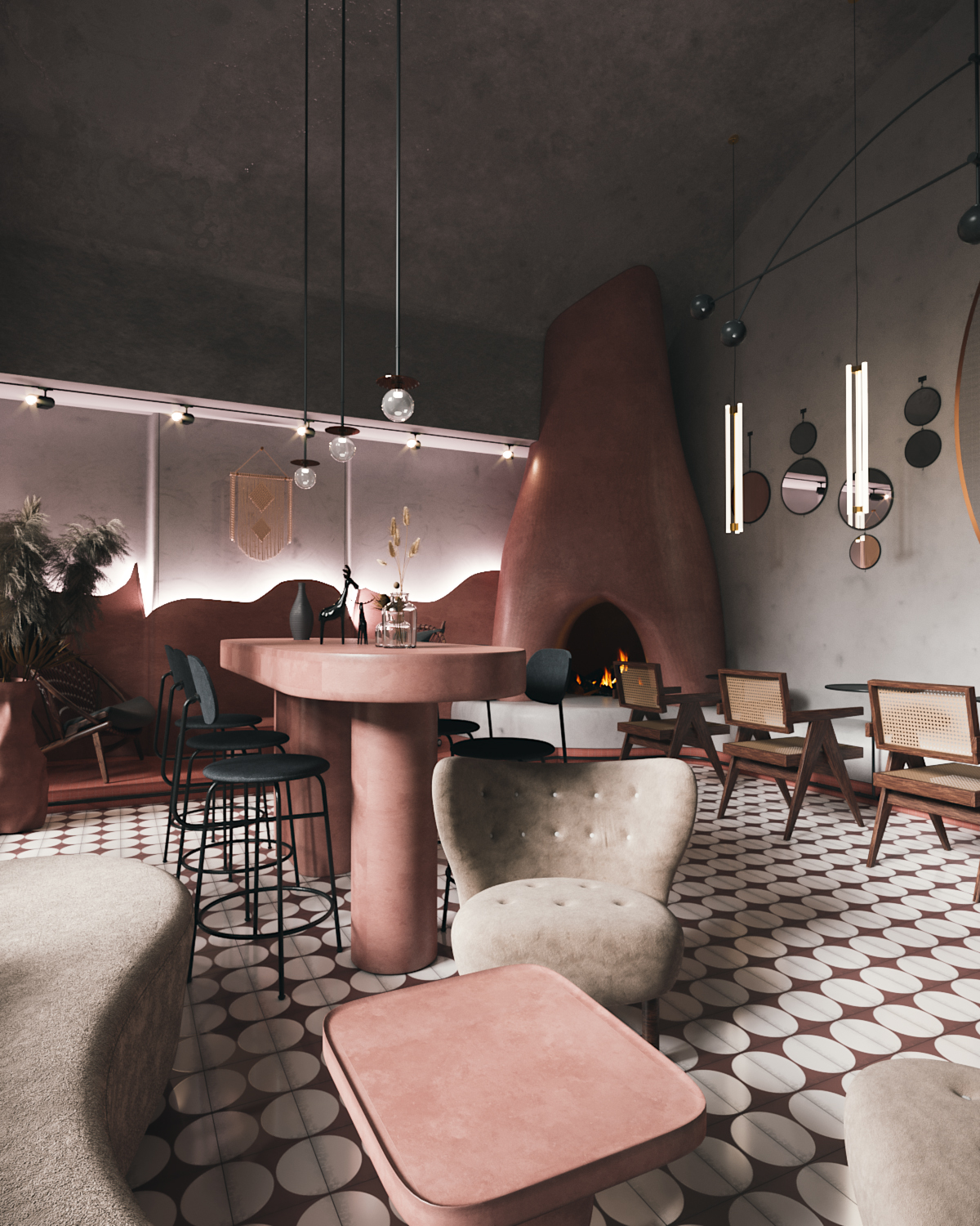 现代餐饮店 3DMAX2016 设计案例解析-6