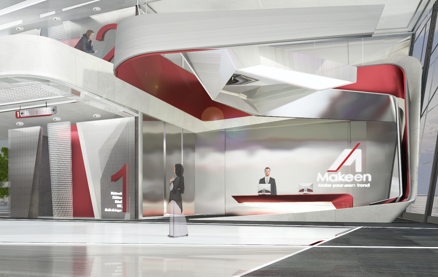 时尚中心丨沙特阿拉伯吉达丨Graduation Project-30