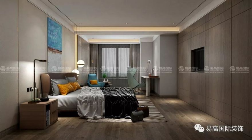 现代轻奢风格打造温馨宜居之家——梁星科设计师作品《丹轩坊》-38