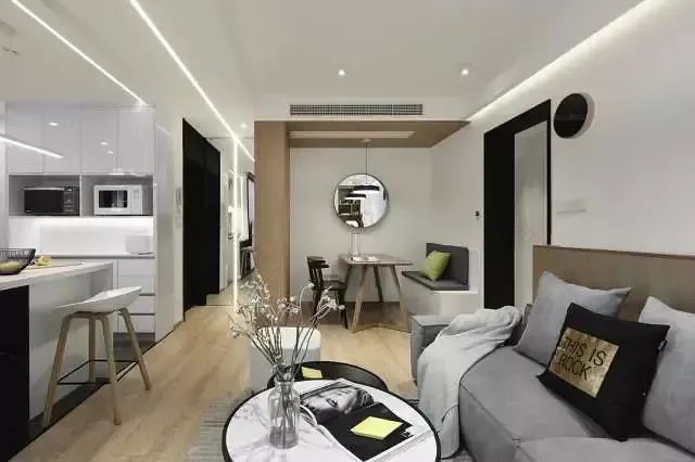 上海静安 60㎡两居室“剪刀手”式改造 | 空间焕发新生-25