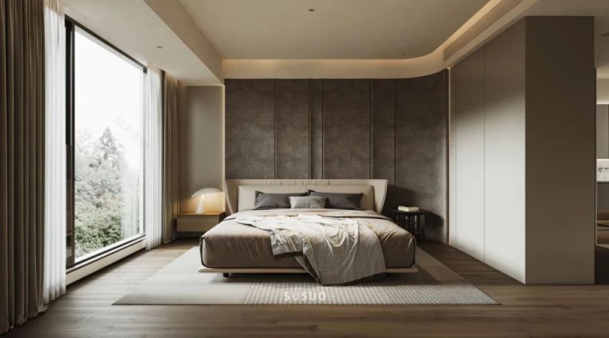 Amber Champagne · 平层设计丨中国奉节丨素说设计-11