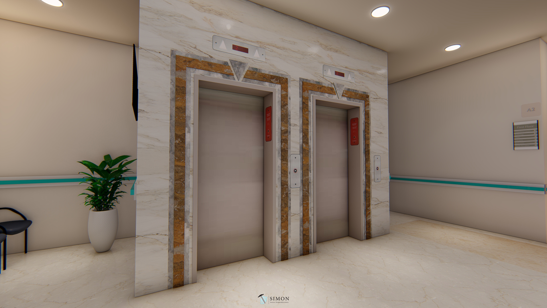 New Qena Hospital Reception Design (Graduation Project)-7