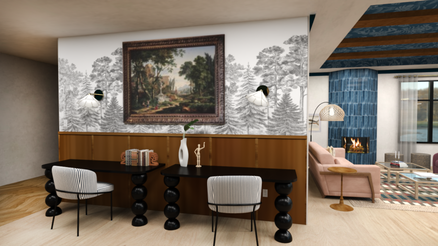 South Shore Hotel Lobby(南海岸酒店大堂)丨美国-8