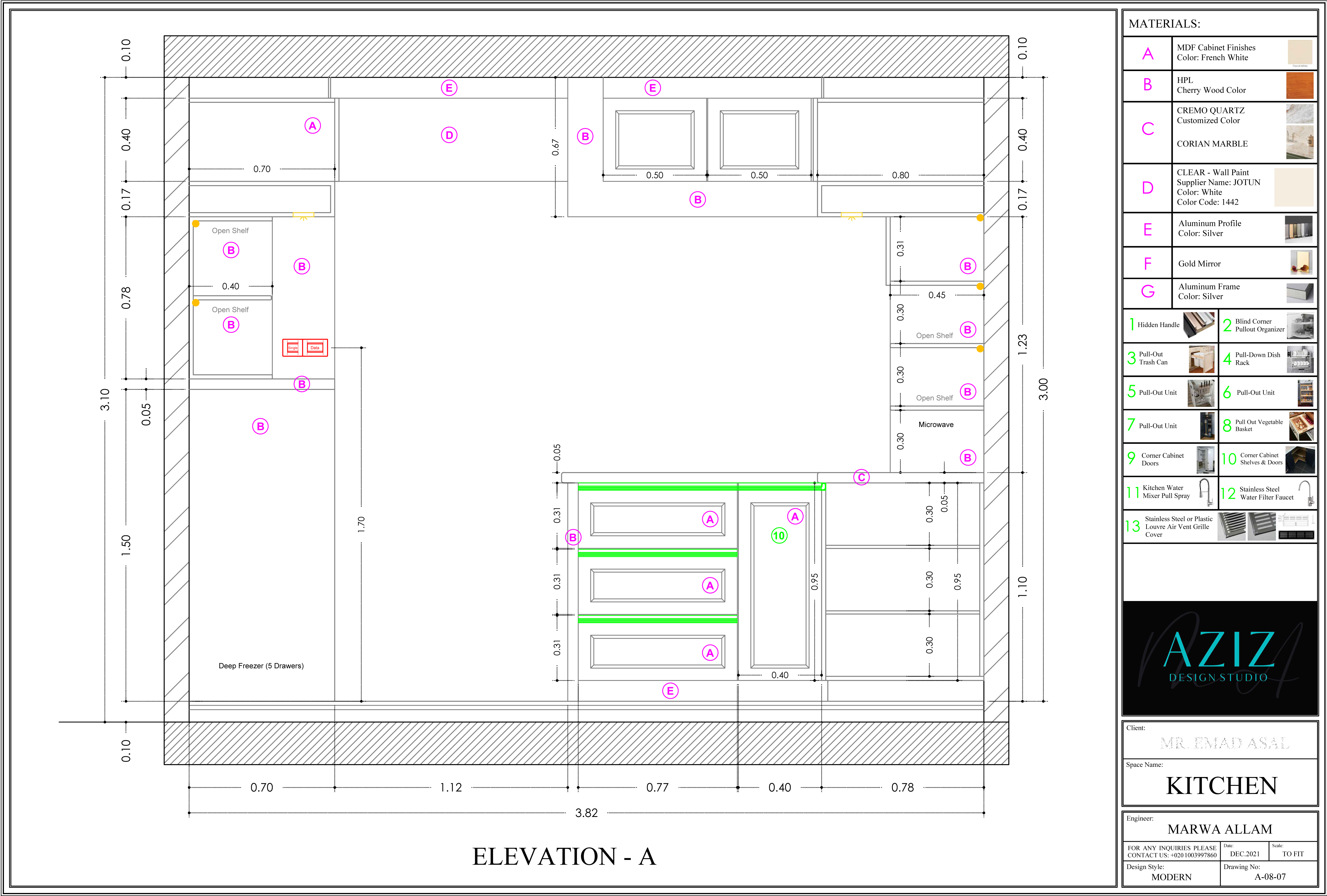 OPEN KITCHEN 工作图纸-13