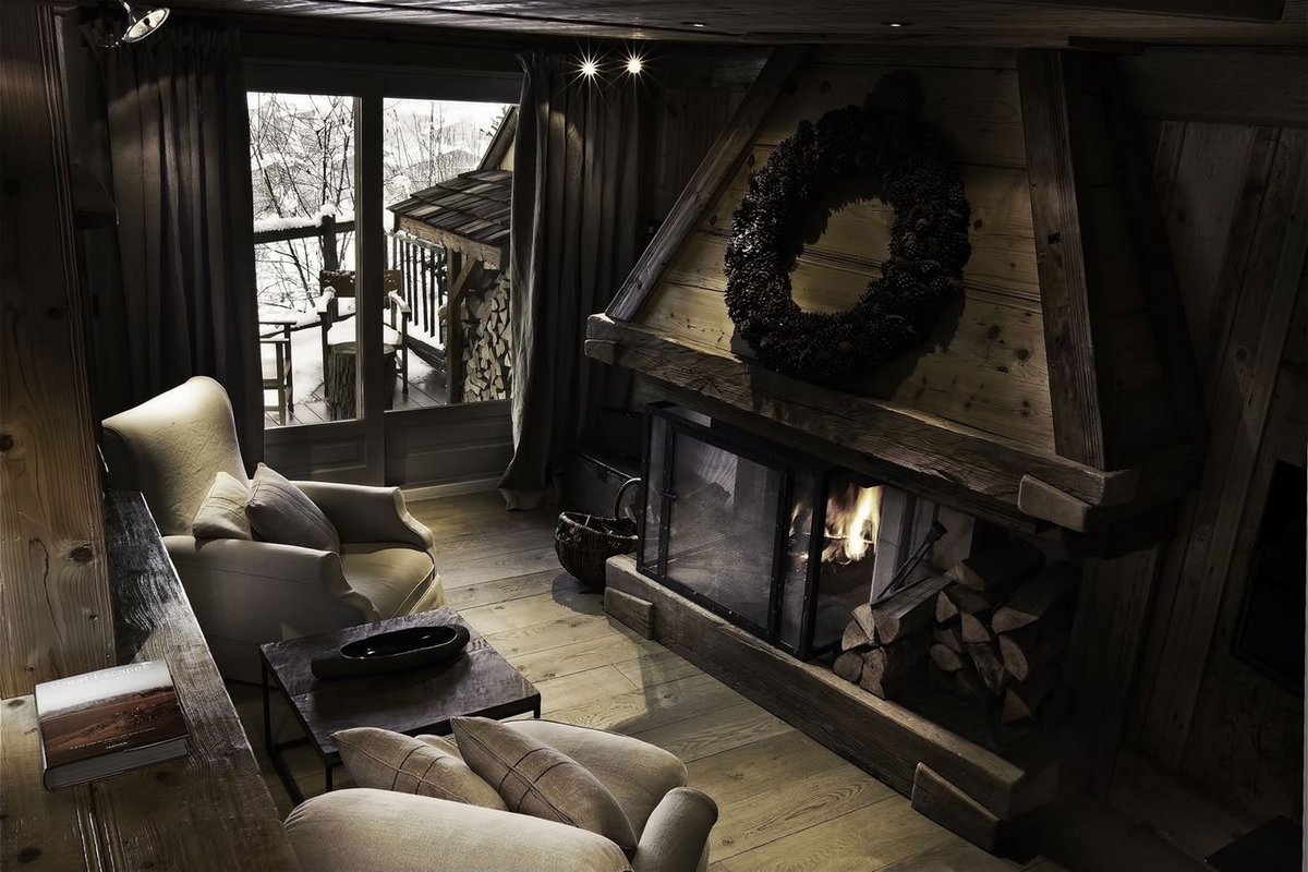 法国阿尔卑斯山木屋酒店-5