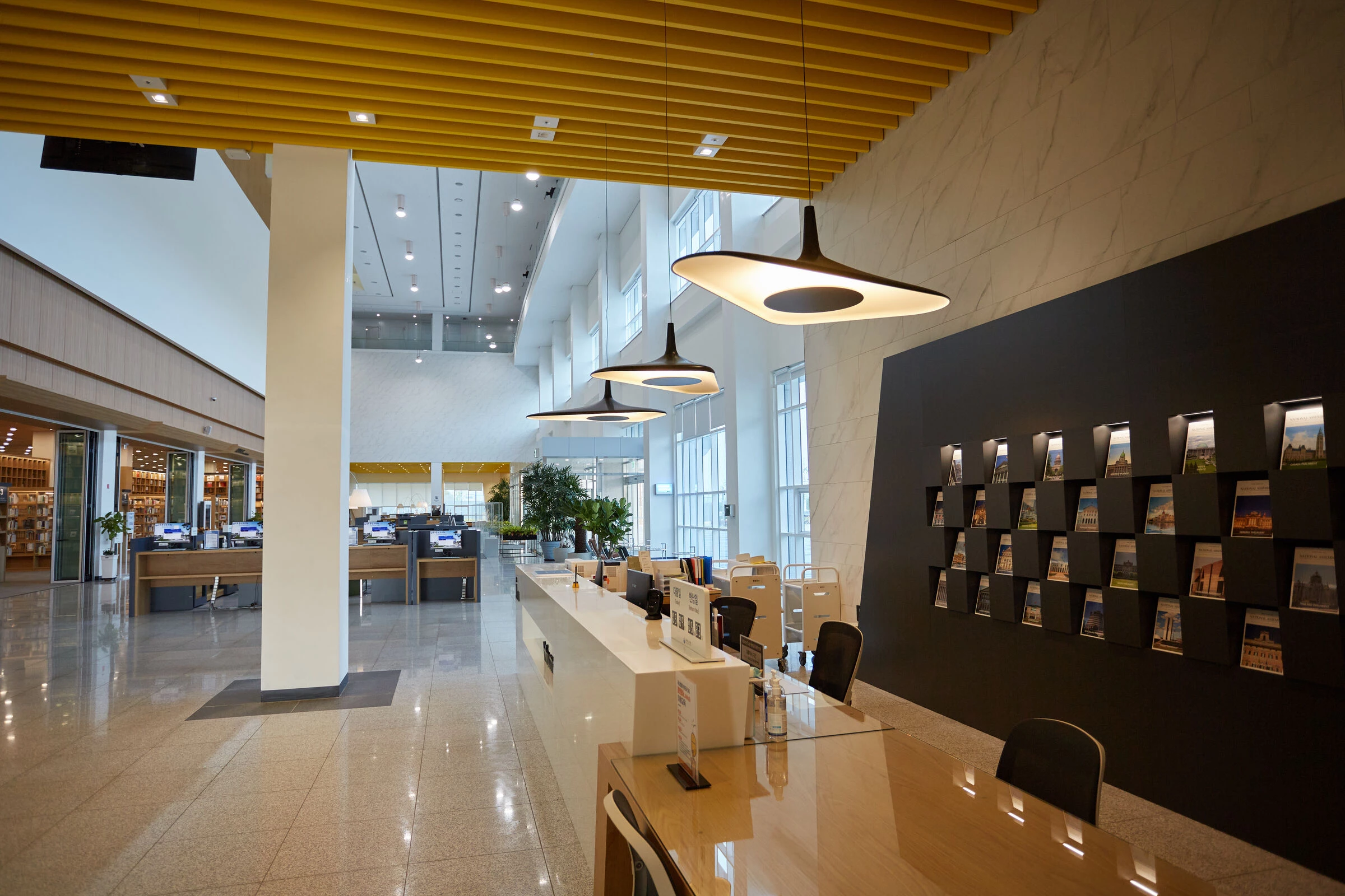 釜山国民议会图书馆丨韩国-15