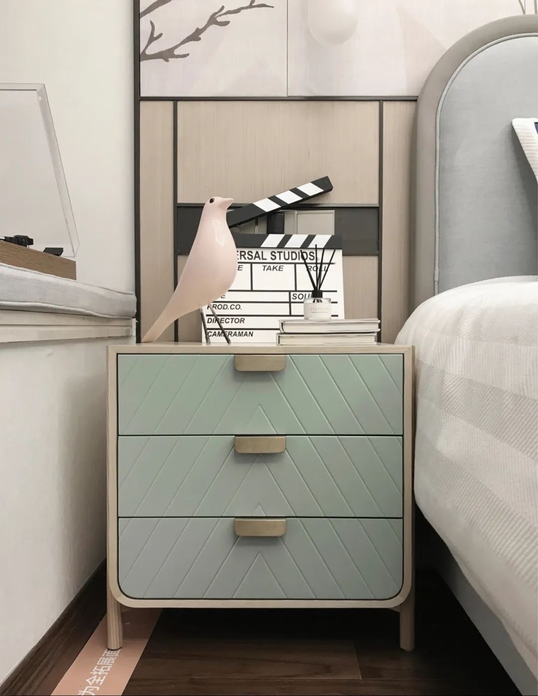 爱马仕轻奢++ 自然小清新，漓东新城样板房设计演绎优雅与清新-54