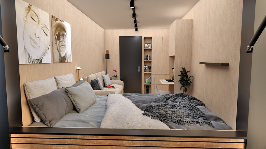 预制模块化集装箱酒店丨Damijan Koprivc-13