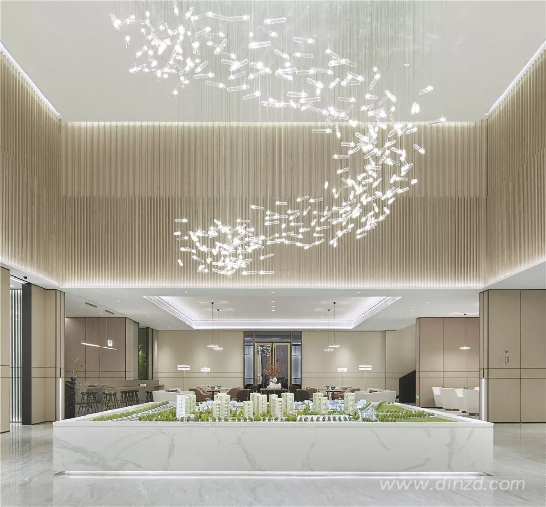 哈尔滨融创城销售中心——现代东方韵律的精致呈现-18