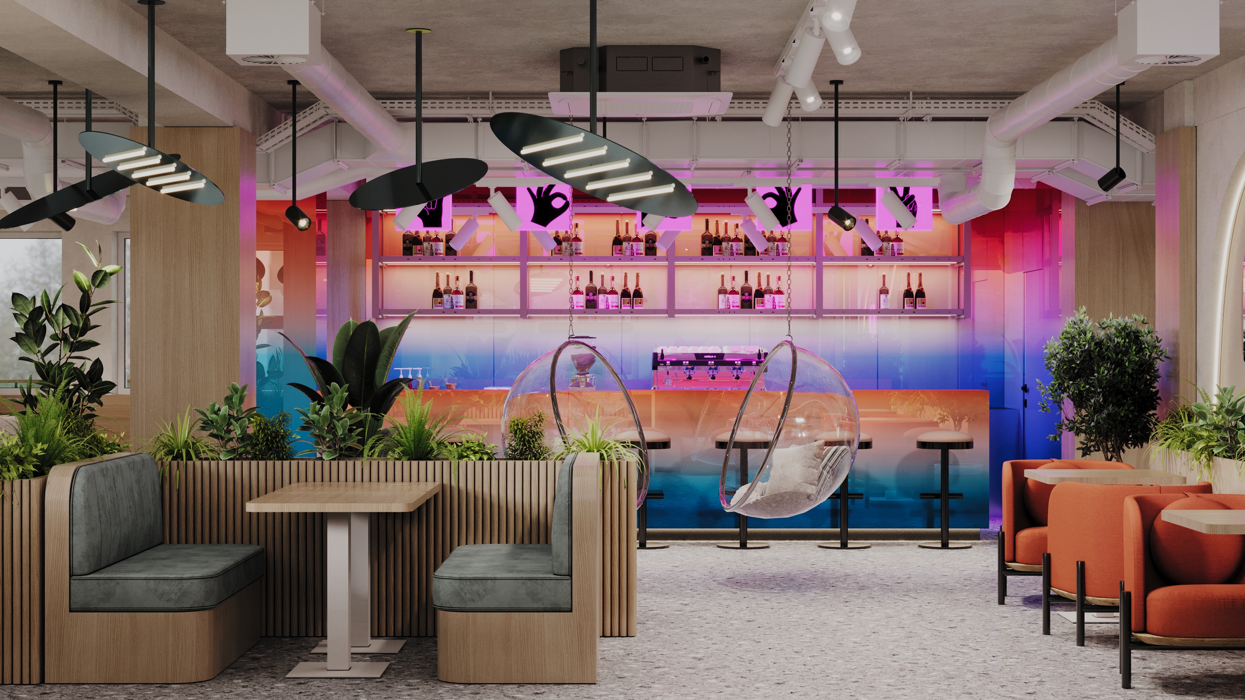 员工食堂丨乌克兰基辅丨Yaroslav Kaluzhniy-5