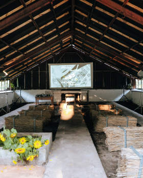 altering matter #2, roof for education space