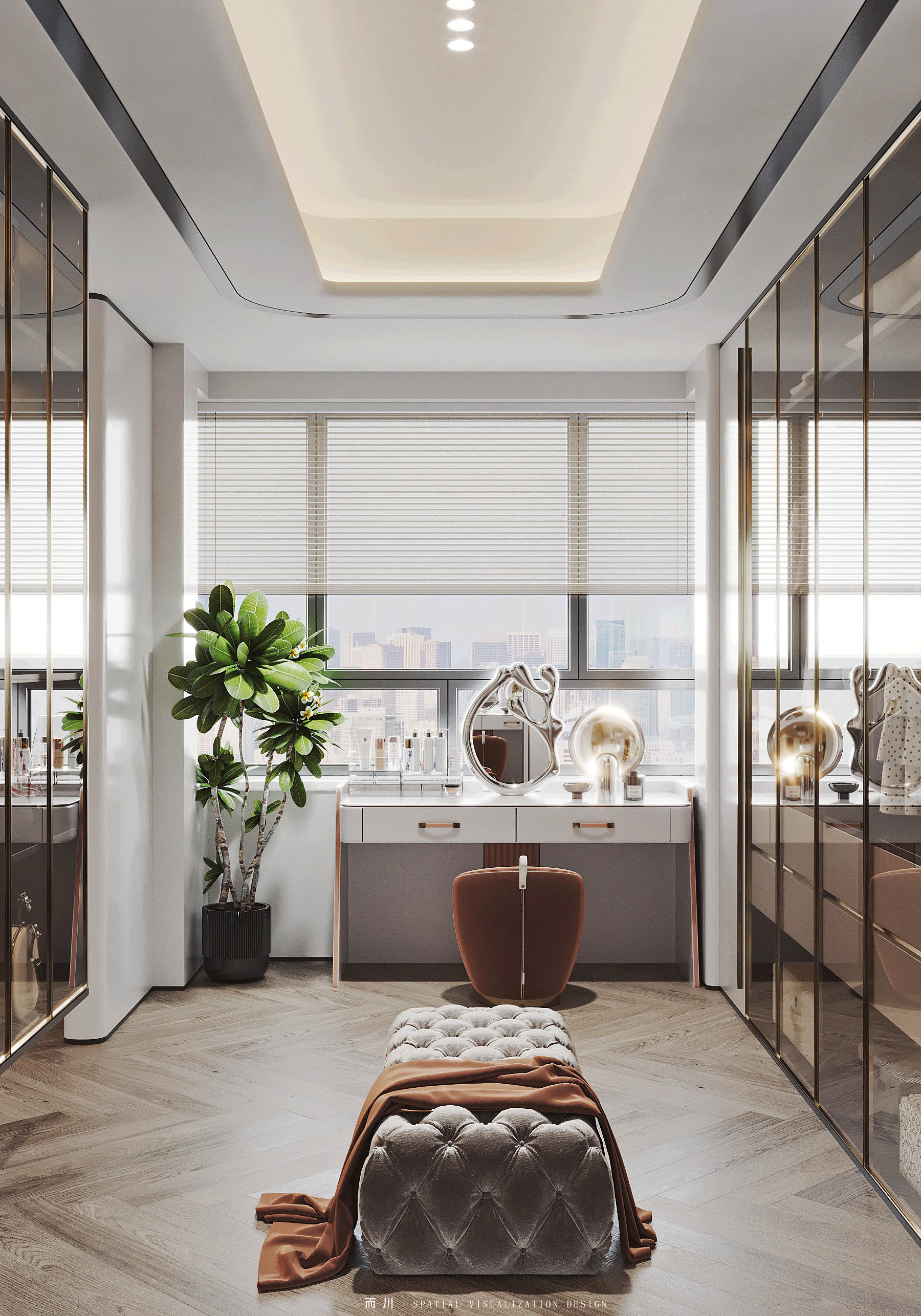 现代轻奢丨魔方空间设计-32