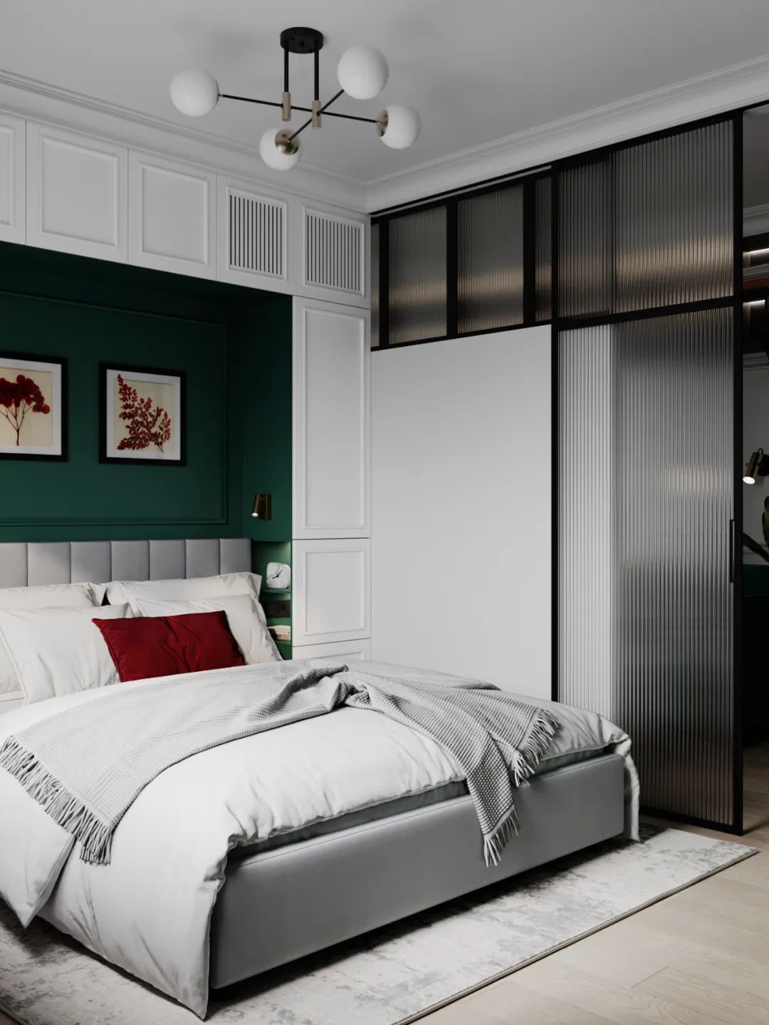 36㎡小宅变身法式浪漫空间丨Zotova Kseniya-14