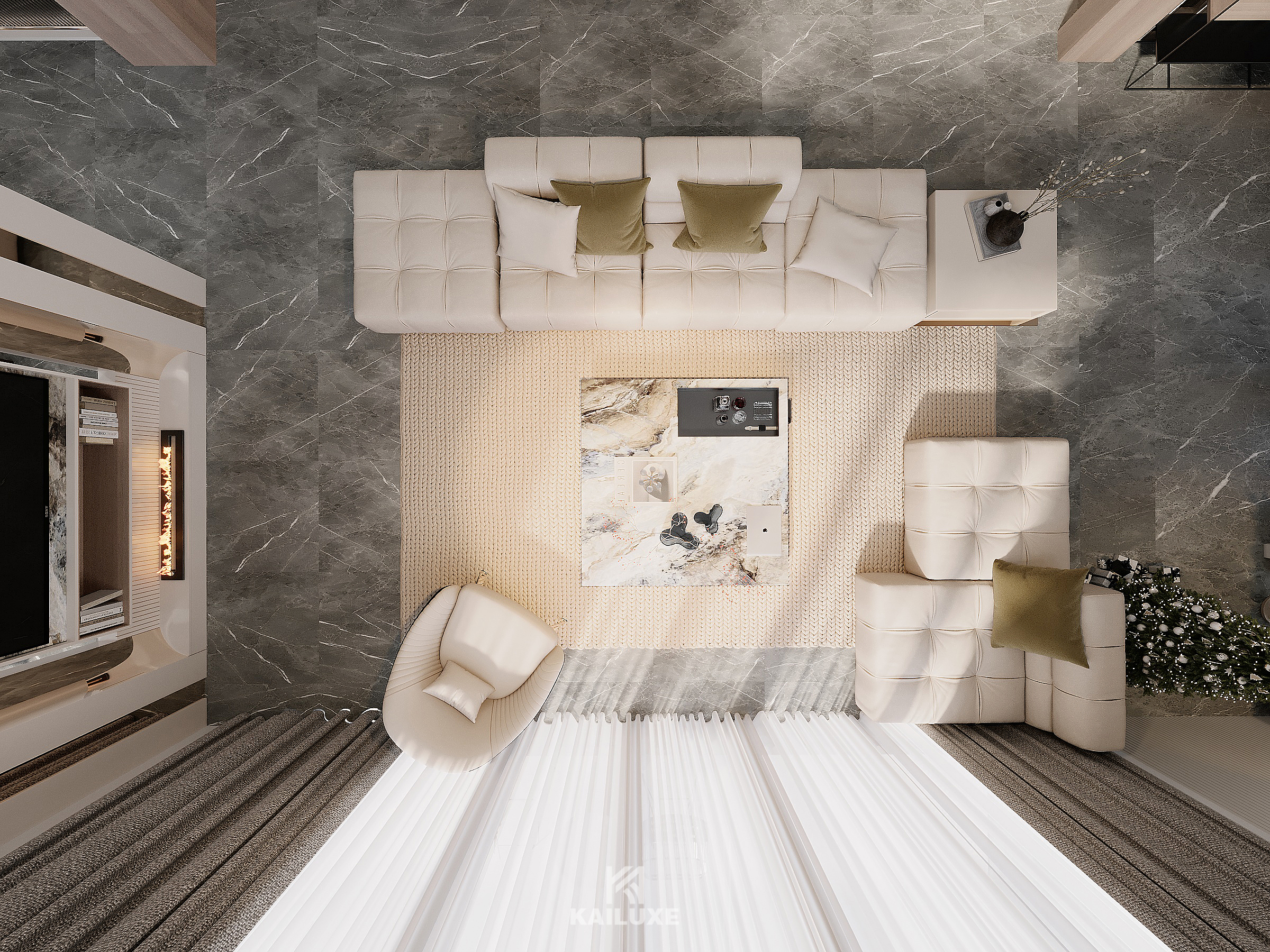 MsHA VILLA 室内豪华设计丨泰国清迈丨Kailuxe Architects-12