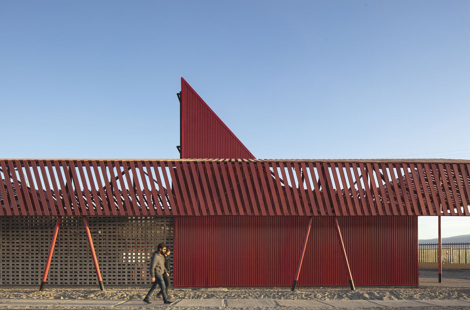 智利 Mejillones 社区总部丨CAW Arquitectos-31