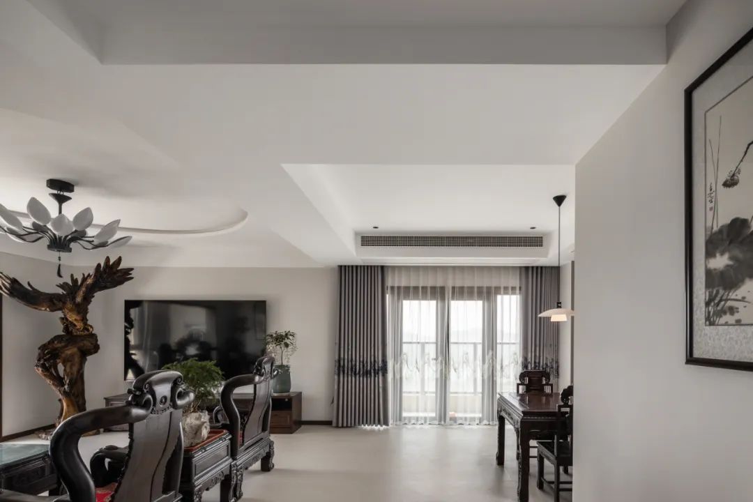 实景 |230㎡中式平墅，以湖为伴，拥景而居-21