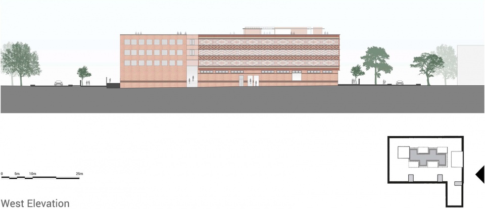 Krushi Bhawan行政中心丨印度布巴内斯瓦尔丨Studio Lotus-81