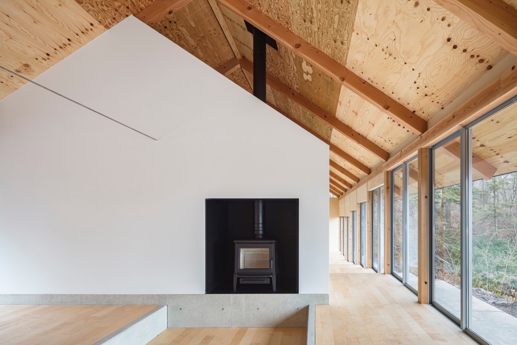 轻井泽度假屋丨日本丨远藤隆洋建筑设计事务所-25