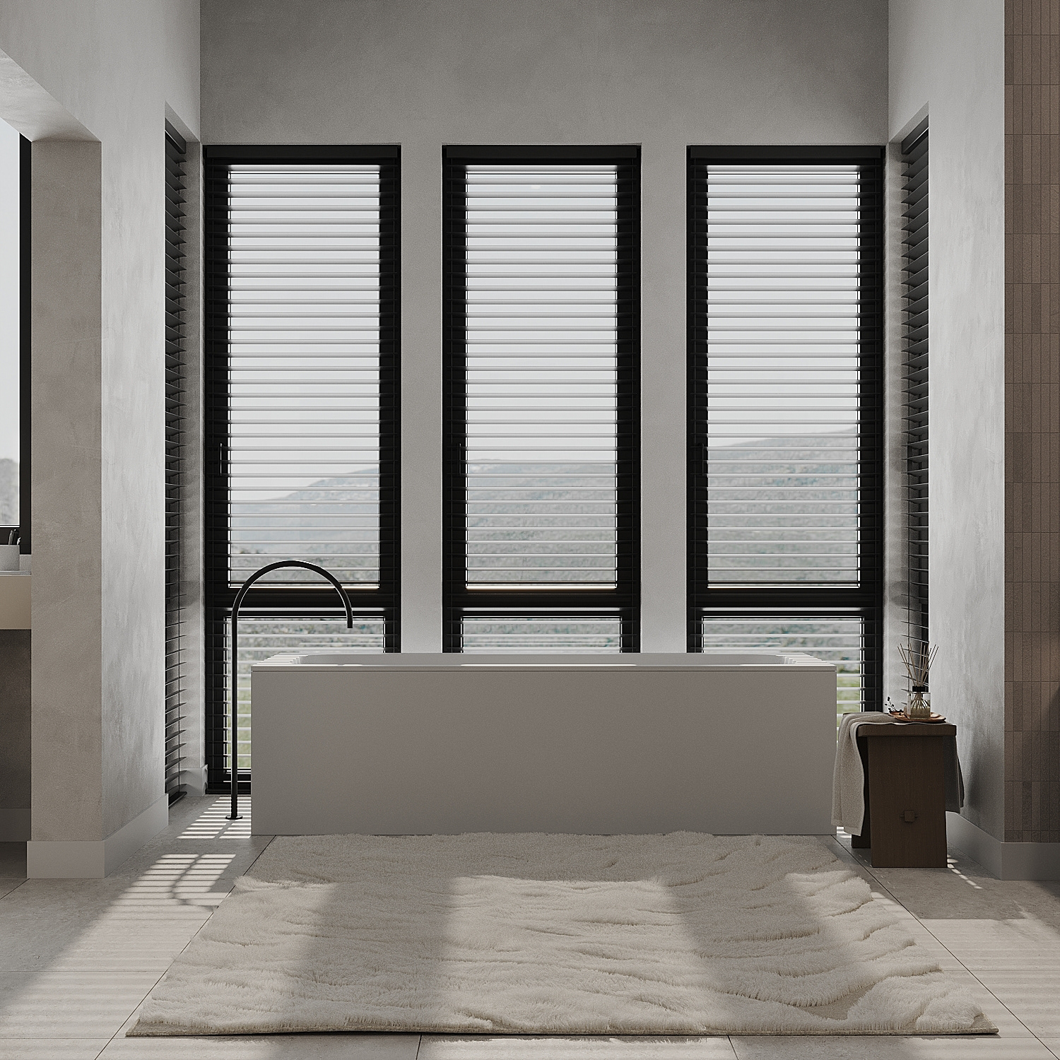 Bedroom with Bathtub, Shower & Sauna-11