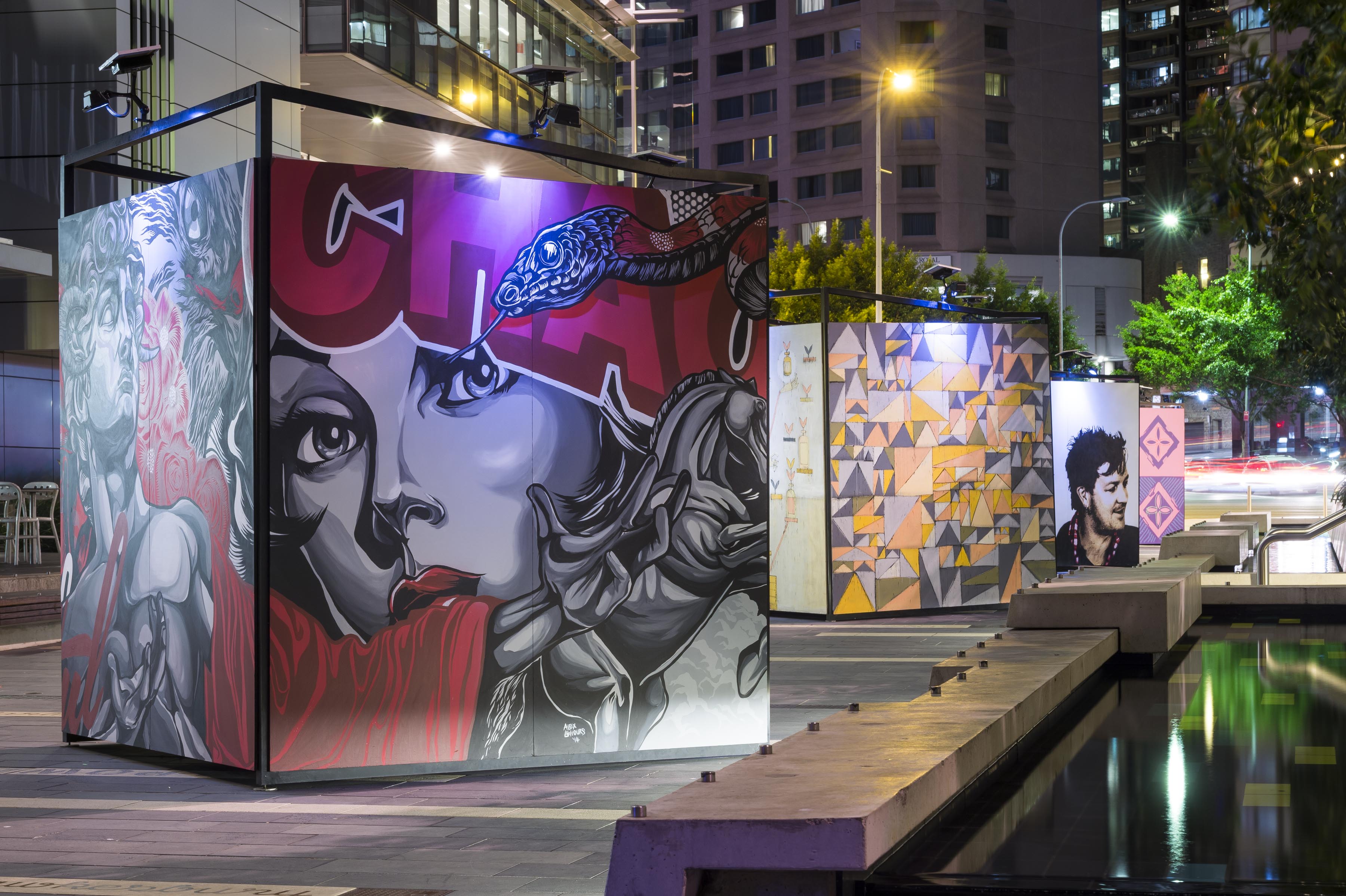 悉尼 Darling Quarter 商业街艺术装置-6