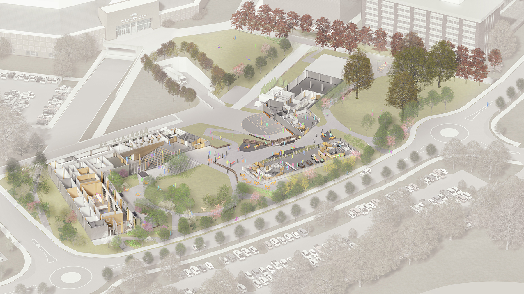 Adohi Hall / Leers Weinzapfel Associates + Modus Studio + Mackey Mitchell Architects + OLIN-46