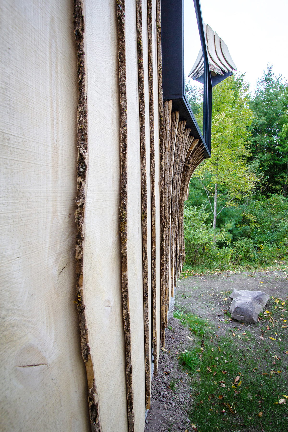 可持续白蜡木小屋丨美国纽约丨HANNAH设计事务所-35