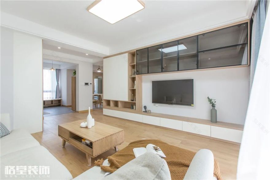 幸福家园 63#现代风格家装设计丨格堂装饰-8