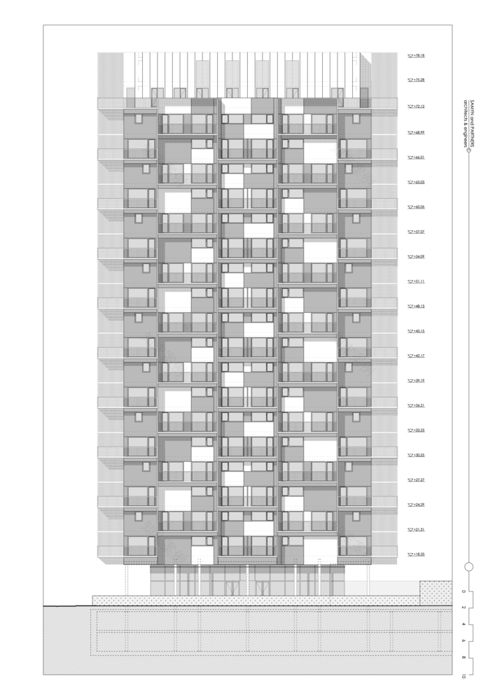 比利时 KTower 垂直城市公寓丨Philippe Samyn and Partners-59