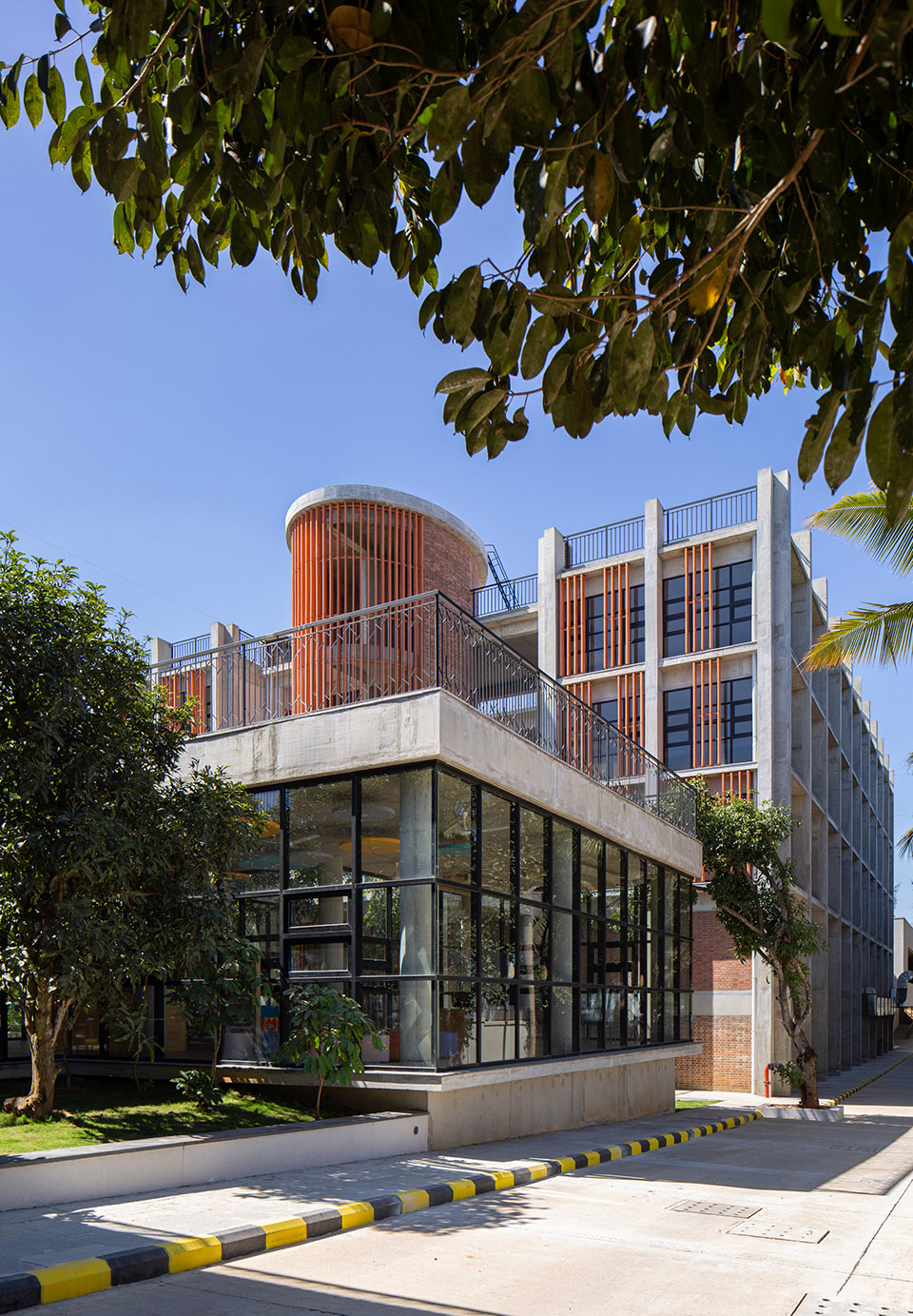 班加罗尔管理学院丨印度班加罗尔丨Vijay Gupta Architects-105