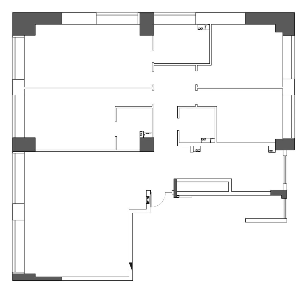 意式极简平层住宅设计丨中国延安丨赵振庭-19