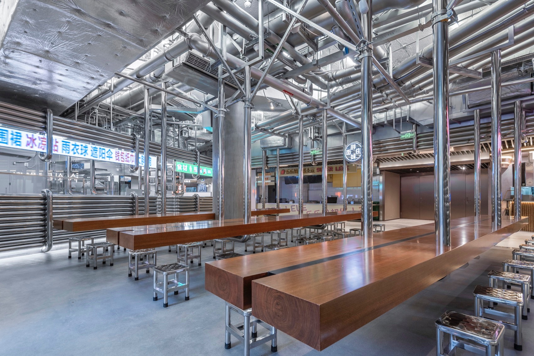 胖妹面庄中关村大融城店丨中国北京丨空间站建筑师事务所-23