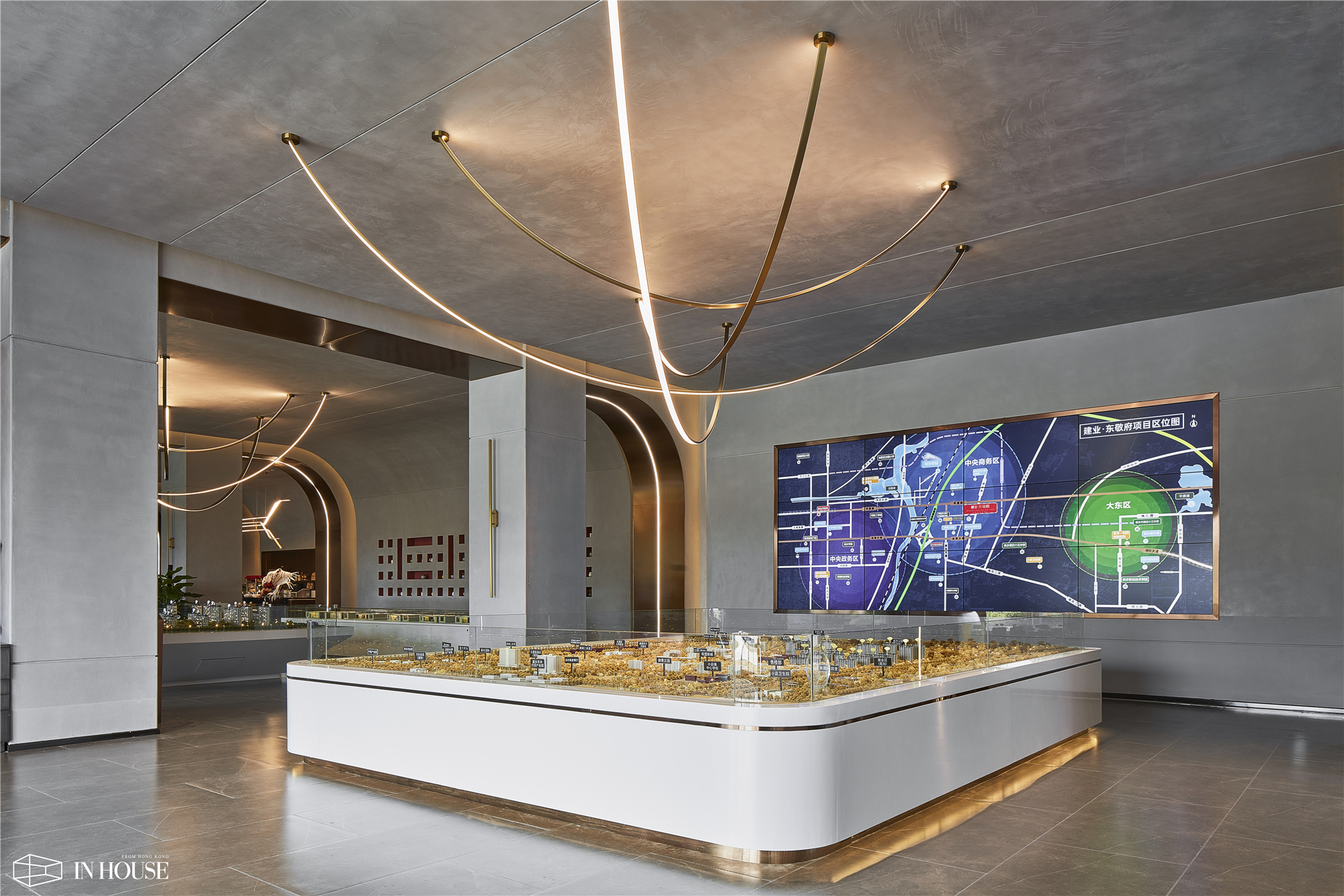 新乡建业东敬府售楼处丨中国新乡丨香港 IN HOUSE 装饰设计有限公司-11