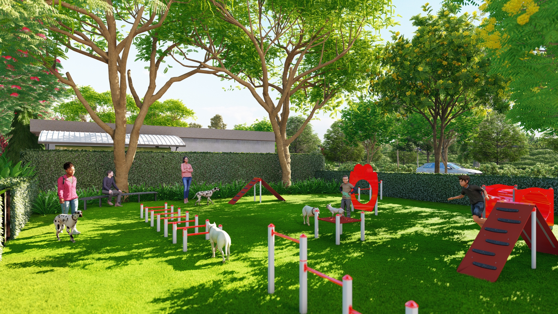 Khu tiện ích TDTT（体育设施区）丨Kts. Lê Hồng Thắm-16