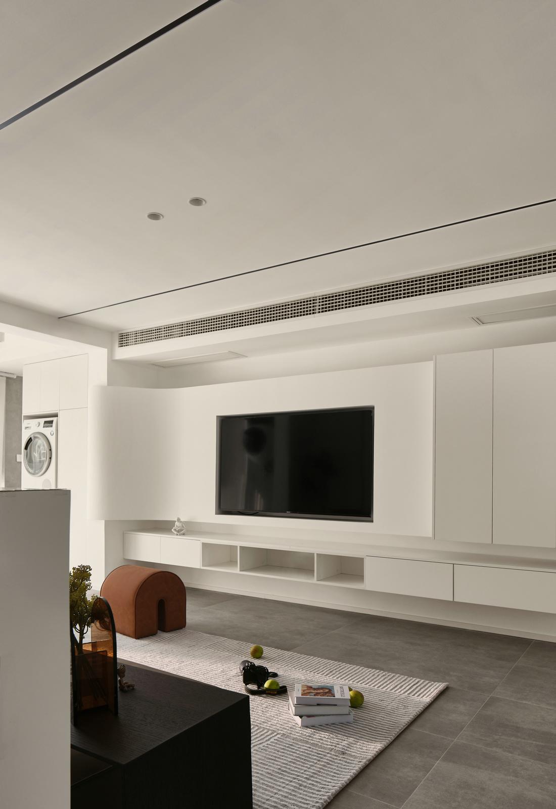 极简风开放式厨餐厅-7