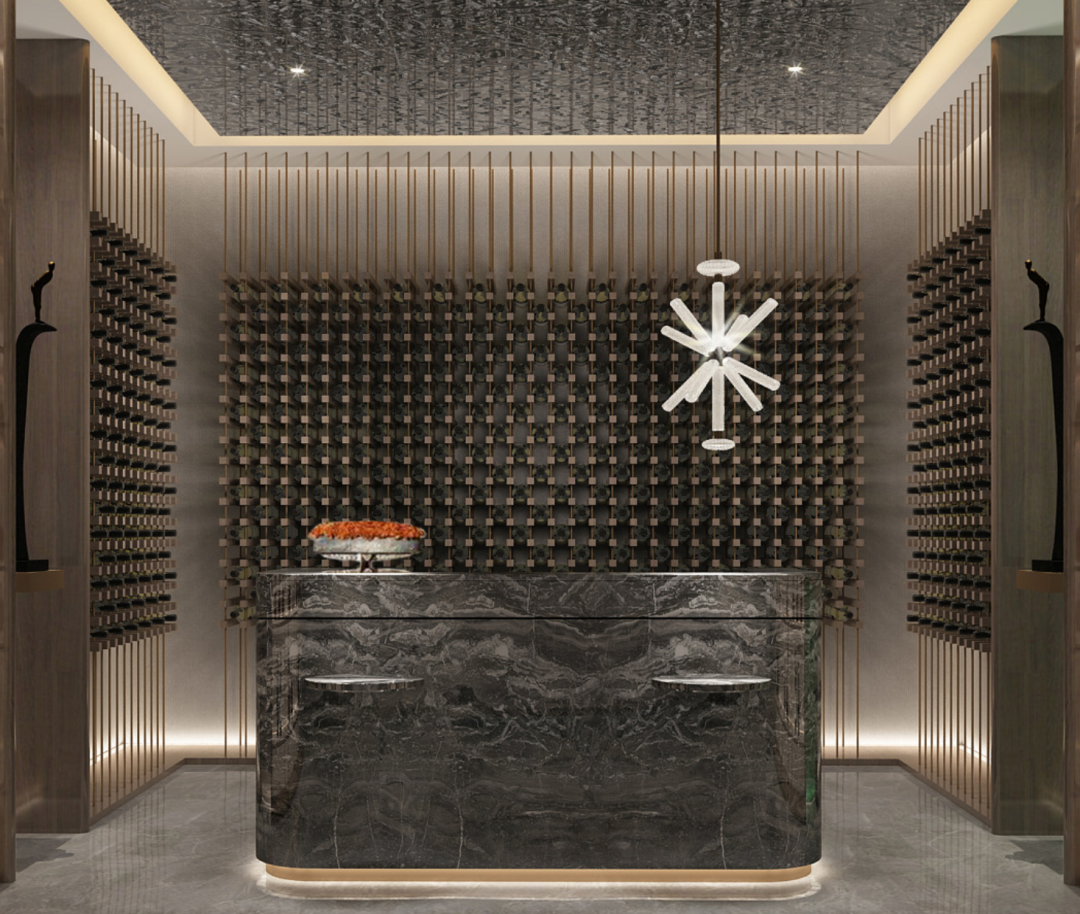 《富春山居》穿越时空,1300 平米低奢东方美墅-54