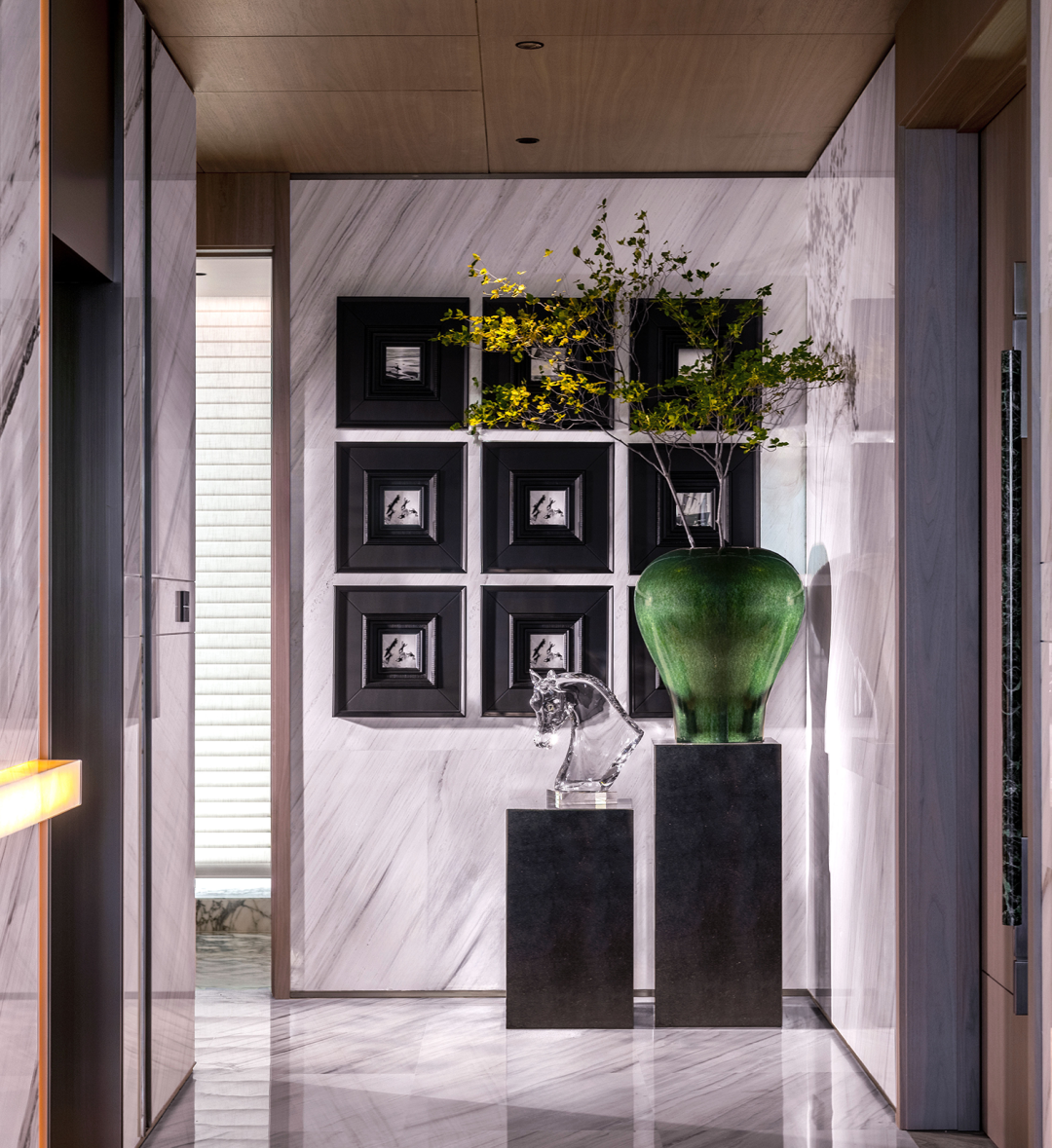 【原创】格致设计出品｜1500㎡意式轻奢空中别墅-26