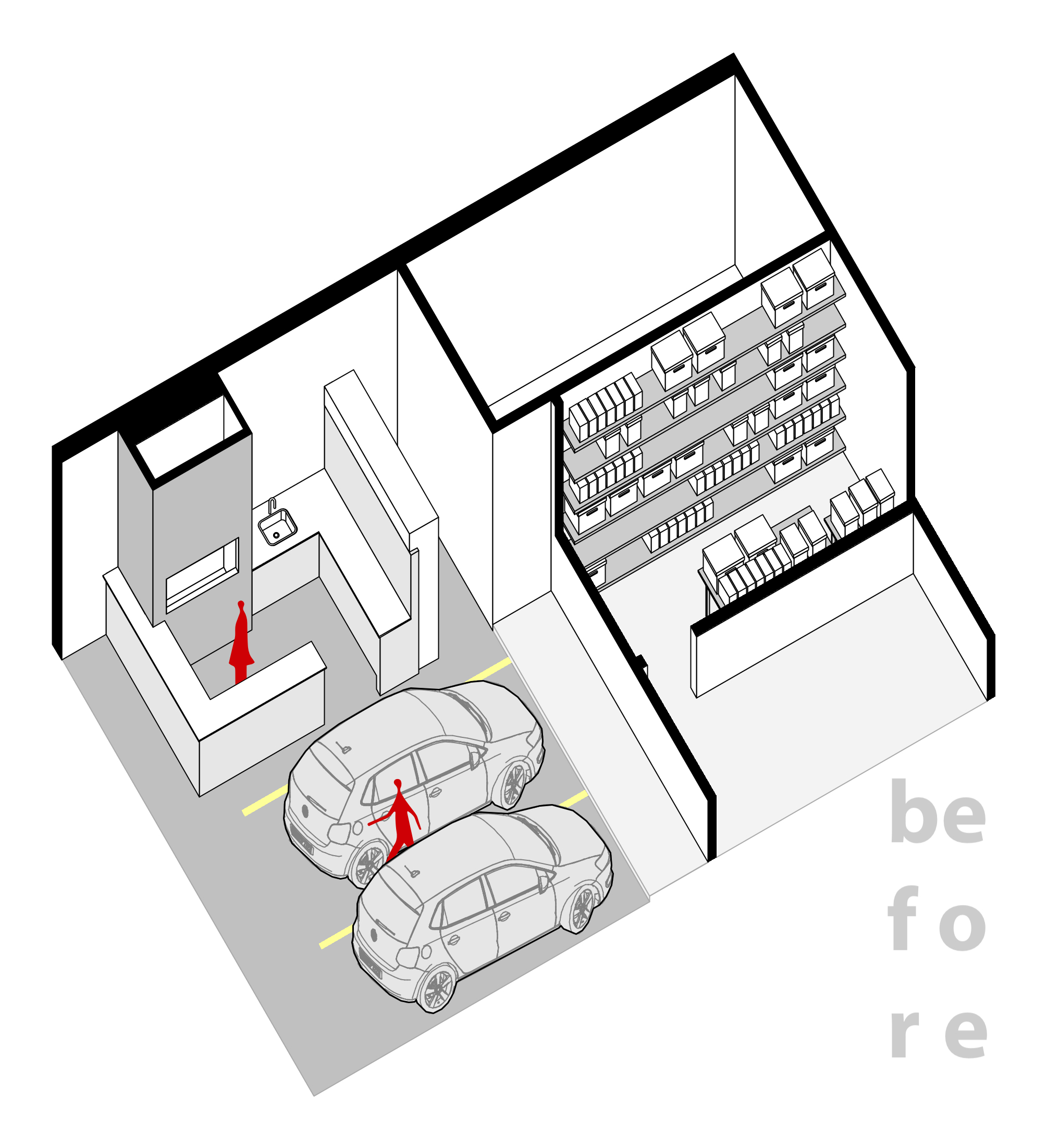巴西库里蒂巴社保机构休闲空间设计-23